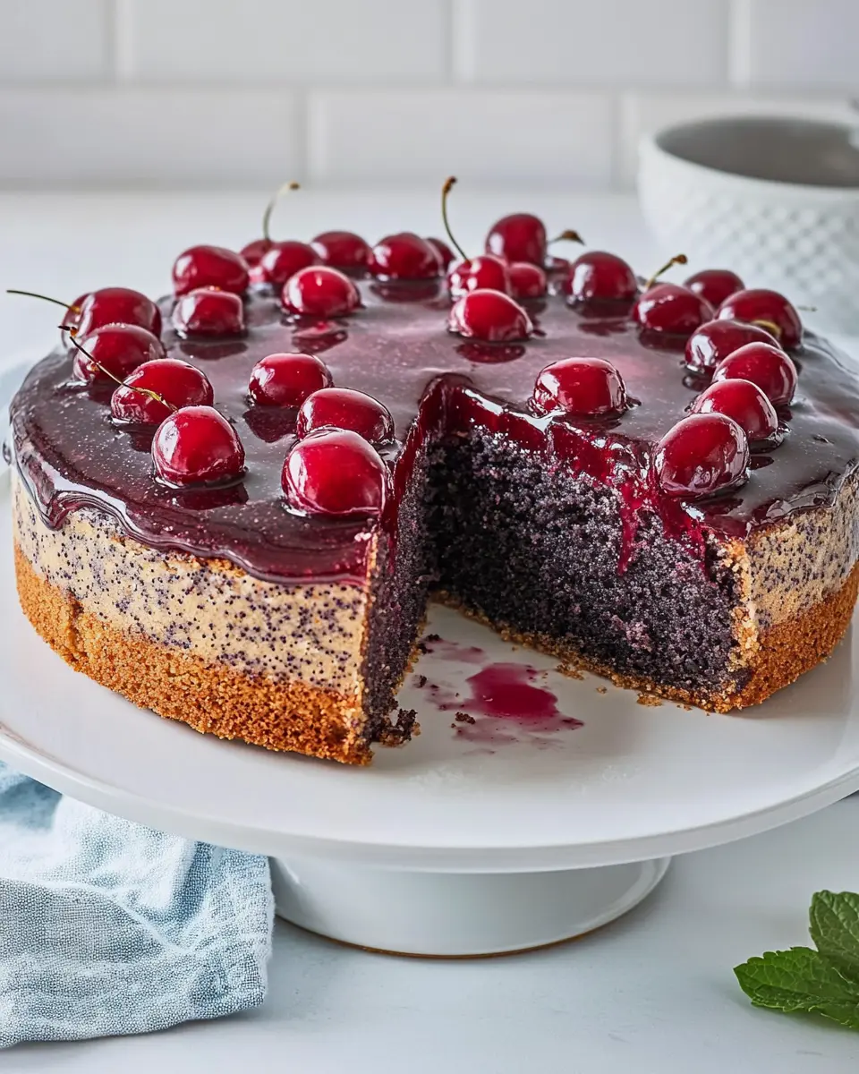 Mohnkuchen mit Kirschen: The Juiciest Slice You’ll Love