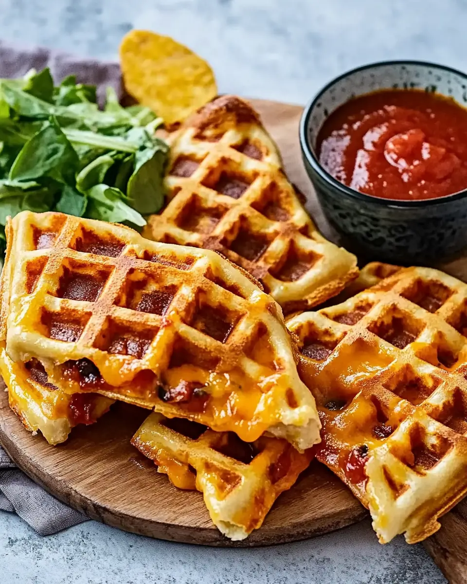 Waffel Calzone: The Irresistibly Cheesy Twist You’ll Love!