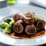 Leichte Rinderrouladen zu Rosenkohl First Image First Image