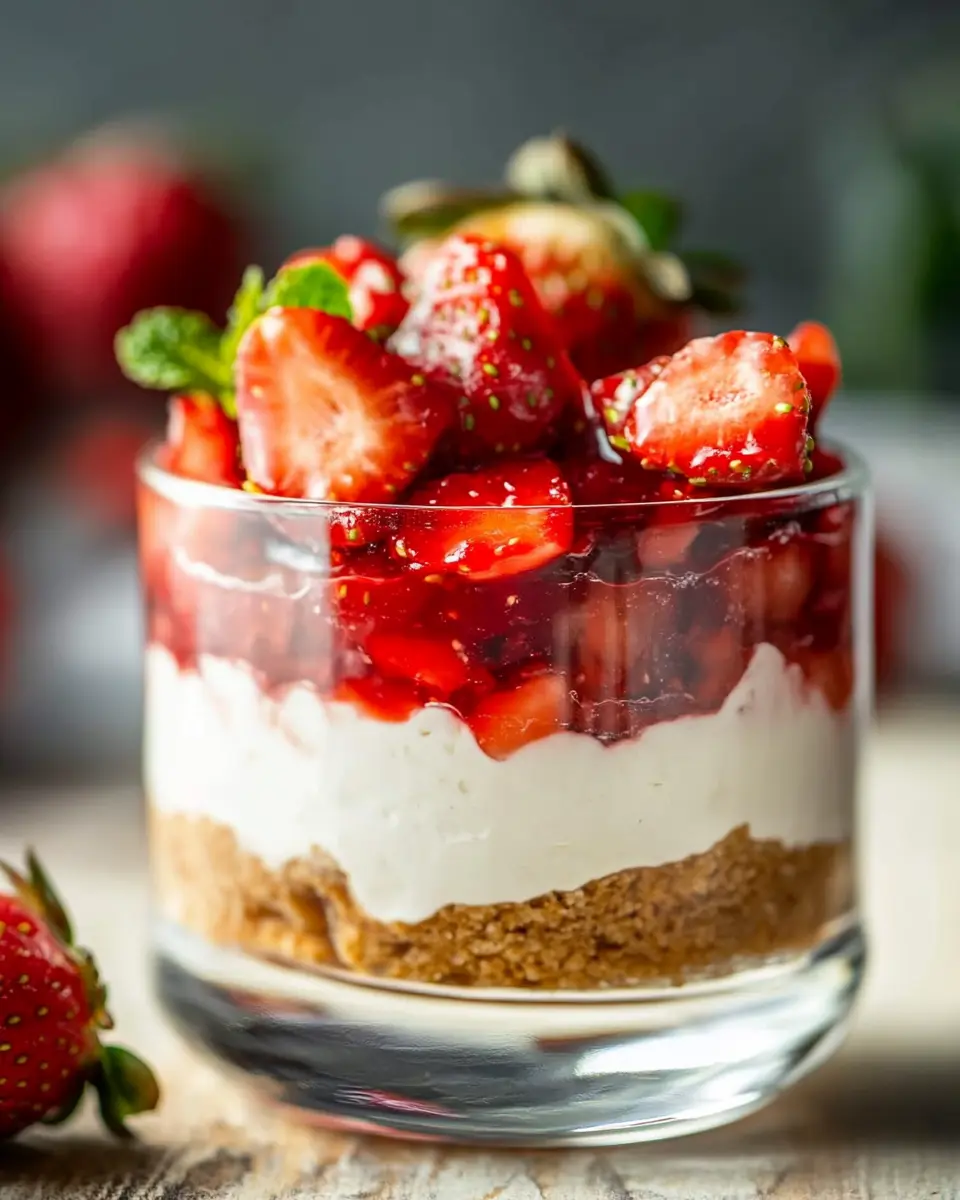 Erdbeer Cheesecake im Glas: Indulgent Layers of Yum!