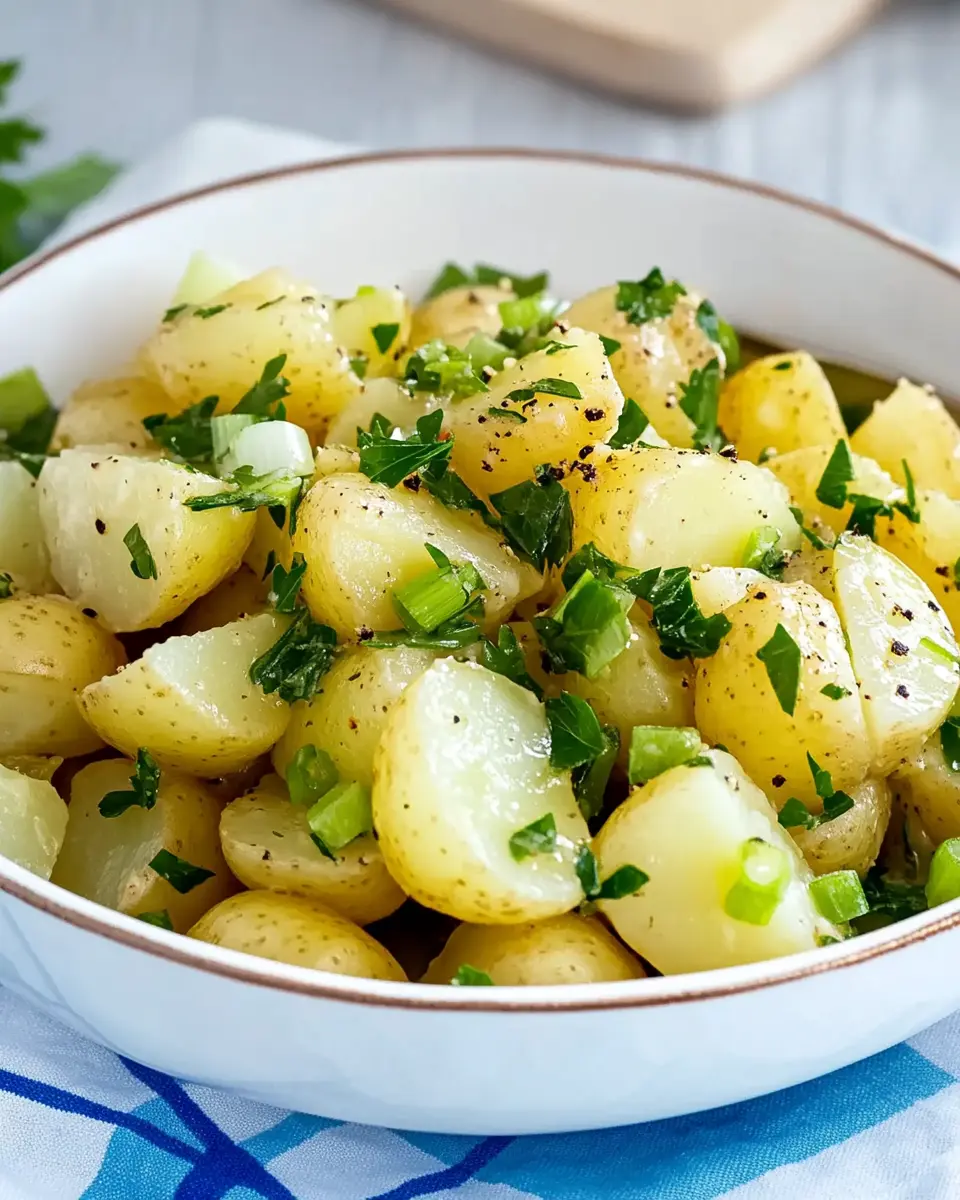 Bayrischer Kartoffelsalat mit Essig und Öl: Best Ever Comfort Food