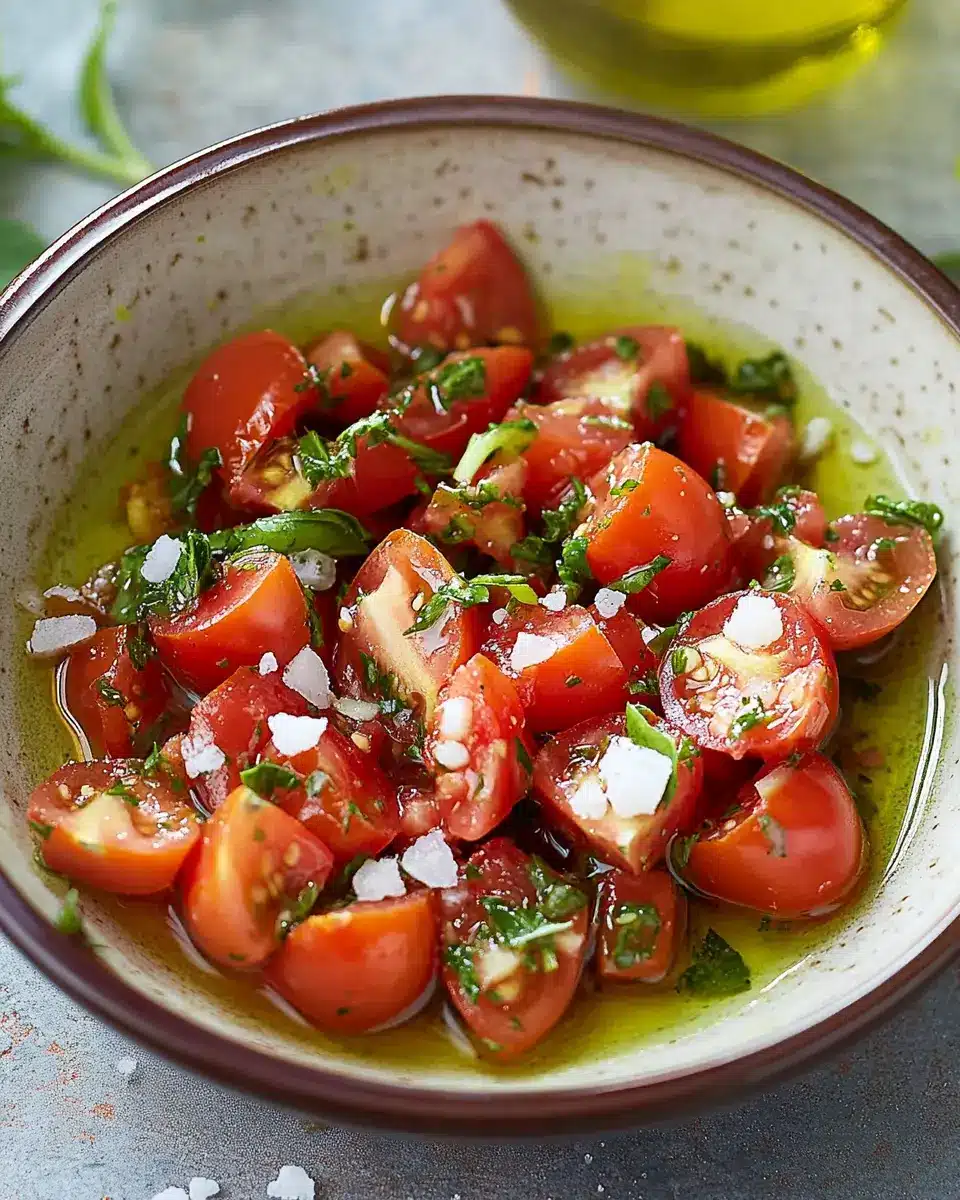 Tomaten-Vinaigrette First Image First Image