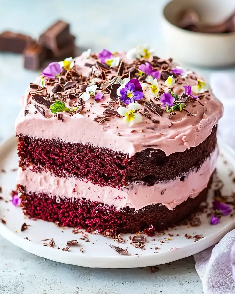 Schokokuchen mit Rote Bete: Indulgent Bliss with Buttercream