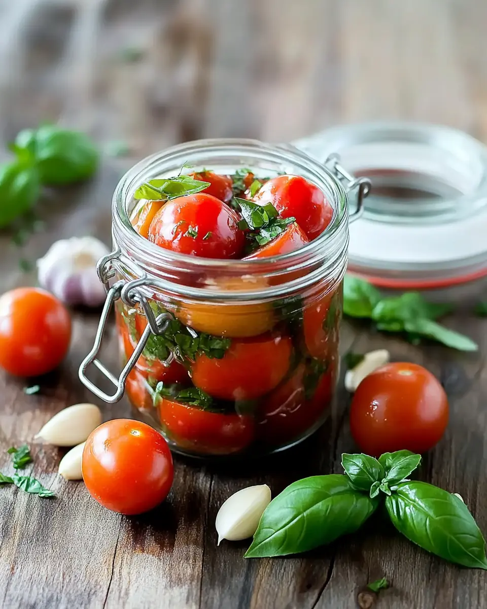 Eingelegte Tomaten: The Best Homemade Flavor Booster