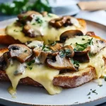 Champignon-Käse-Stulle First Image First Image