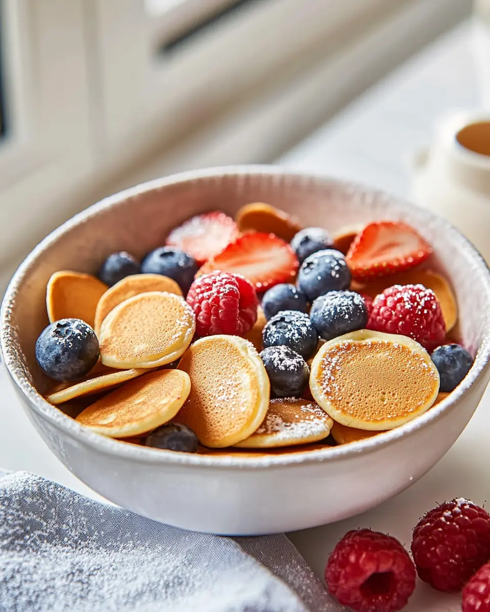 Mini Pfannkuchen Magic: The Best Pancake Cereal Recipe