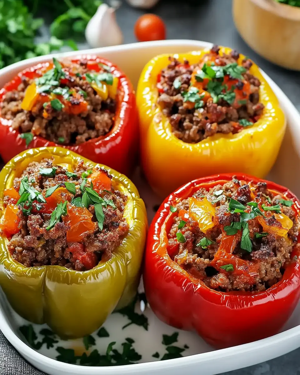 Gefüllte Paprika: Irresistibly Flavorful Stuffed Peppers