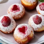 Mini-Krapfen mit Himbeerherz First Image First Image