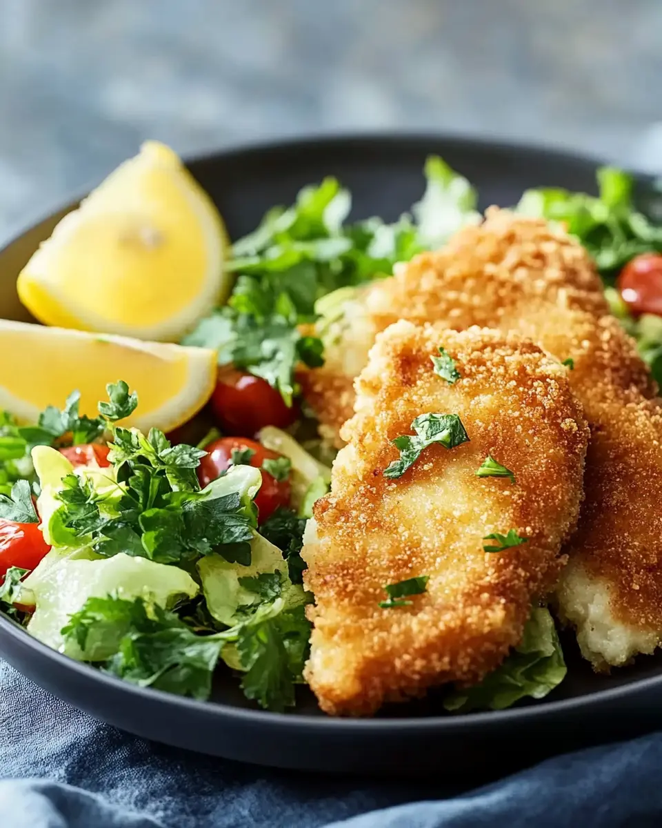 Schnitzel Wiener Art (vegetarisch): Irresistibly Crispy Delight