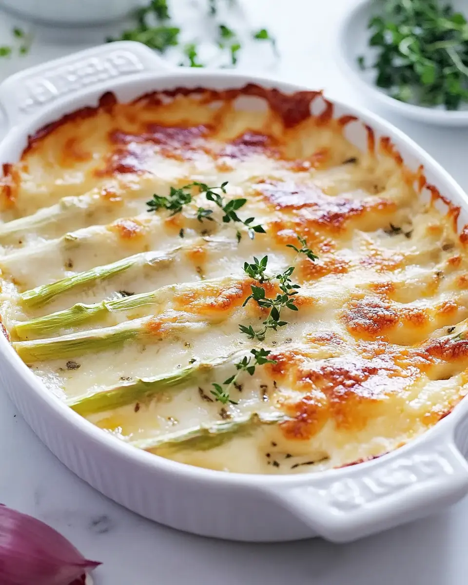 Weißer Spargelauflauf: Irresistibly Creamy and Full of Flavor