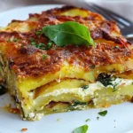 Kartoffel-Lasagne mit Ricotta und Bärlauch First Image First Image
