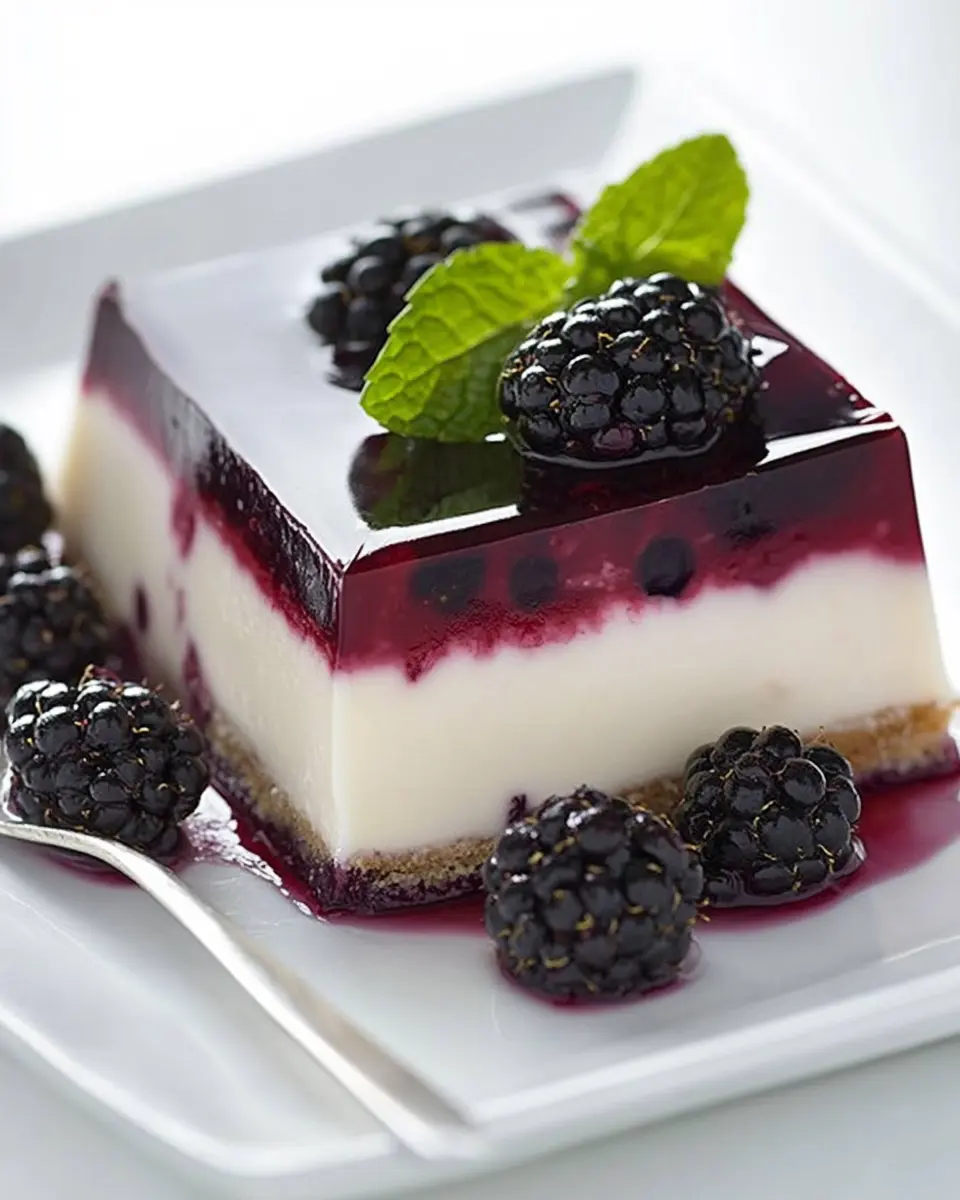 Panna Cotta-Brombeer-Terrine: Indulgent Berry Bliss at Home 5