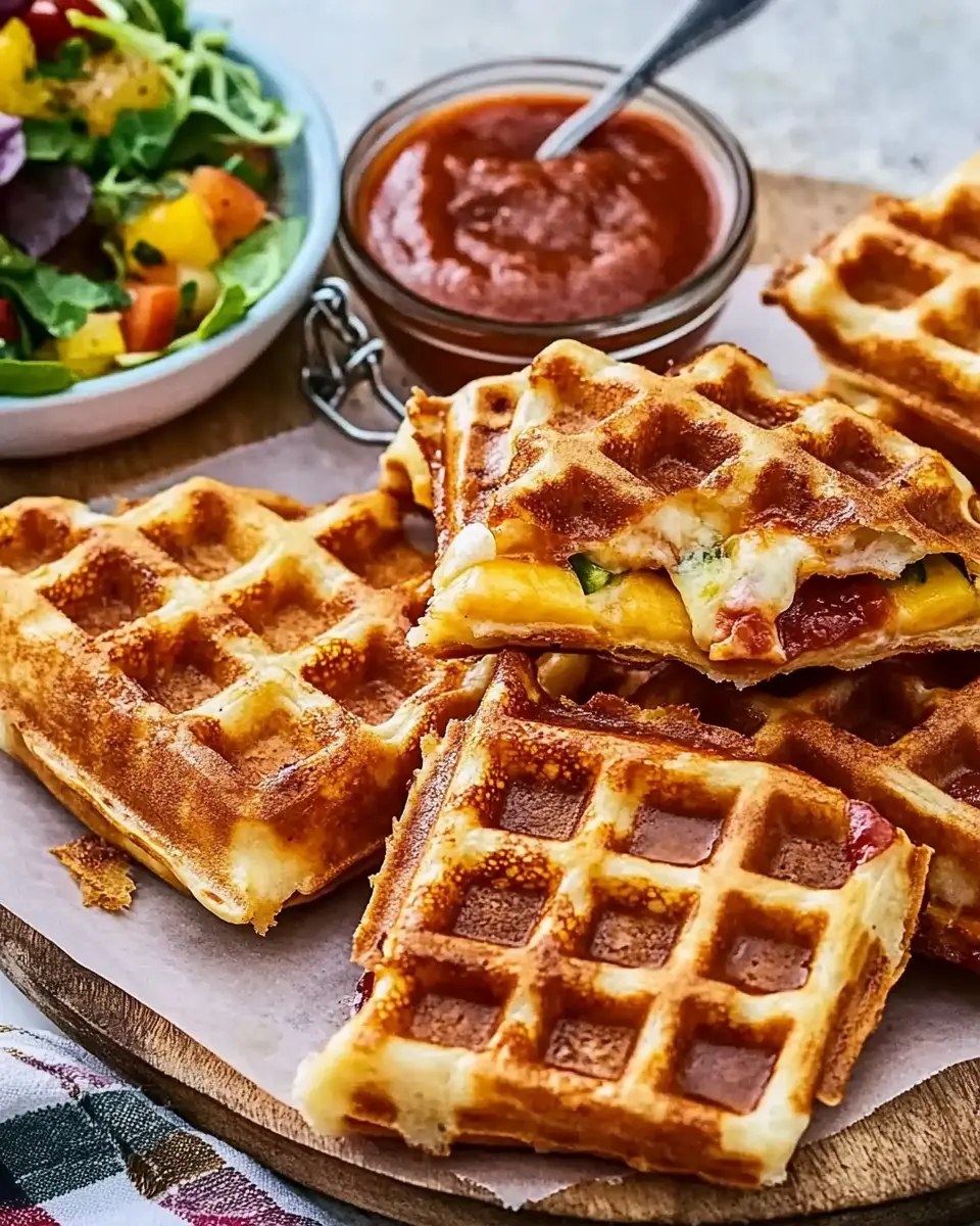 Waffel Calzone: The Irresistibly Cheesy Twist You’ll Love!