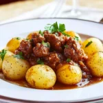 Neue Kartoffeln mit Hackstippe First Image First Image