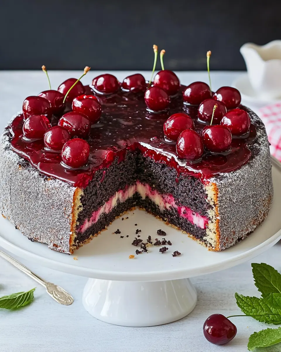 Mohnkuchen mit Kirschen: The Juiciest Slice You’ll Love
