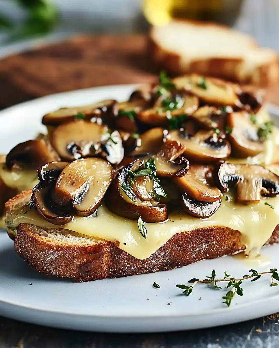 Champignon Käse Stulle: Irresistibly Cheesy Mushroom Delight