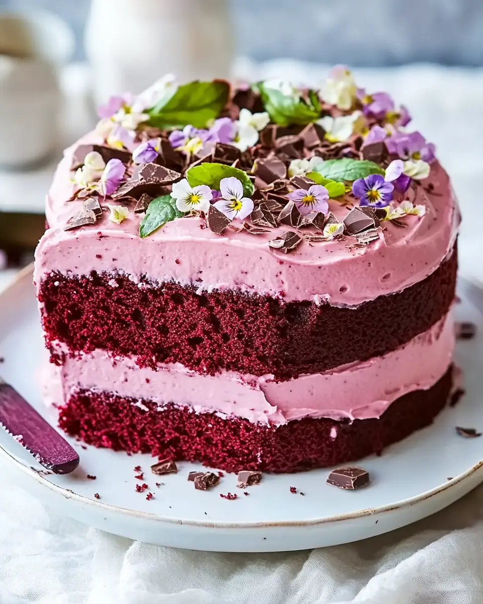 Schokokuchen mit Rote Bete: Indulgent Bliss with Buttercream