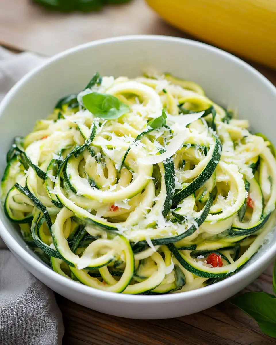 Low Carb Zucchininudeln mit Bärlauch: Irresistibly Healthy Delight