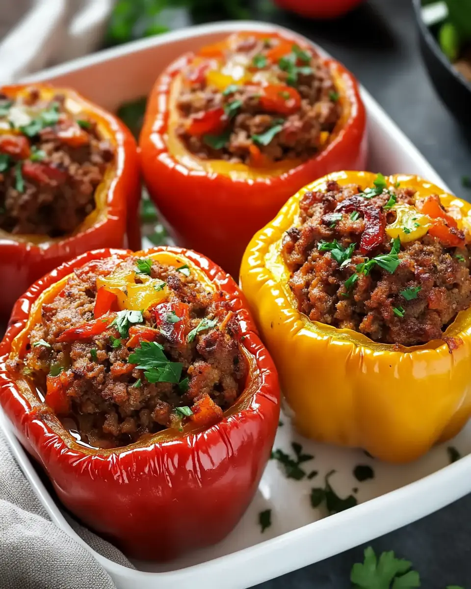 Gefüllte Paprika: Irresistibly Flavorful Stuffed Peppers