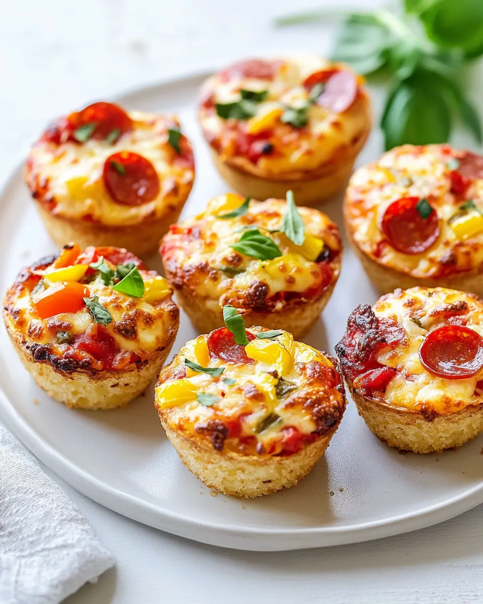 Herzhafte Pizza-Muffins: The Best Comfort Bites Ever!