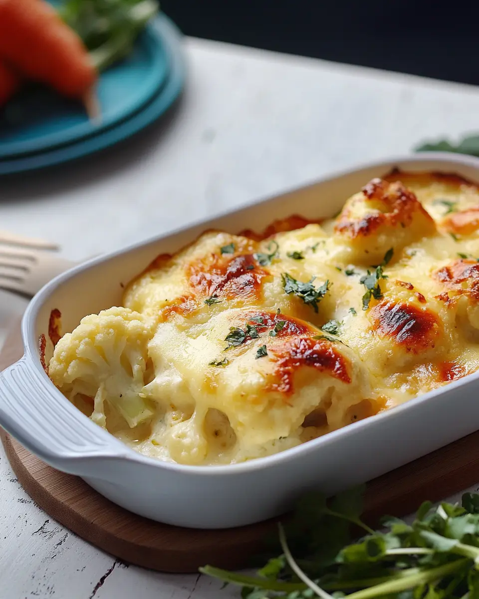 Überbackener Blumenkohl: Cheesy Comfort Food Delight
