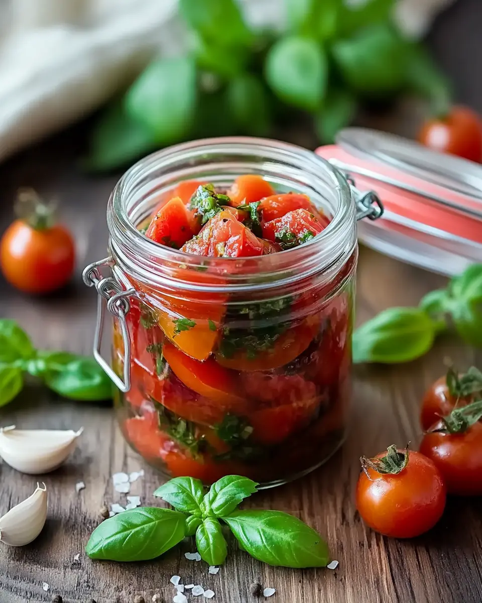 Eingelegte Tomaten: The Best Homemade Flavor Booster
