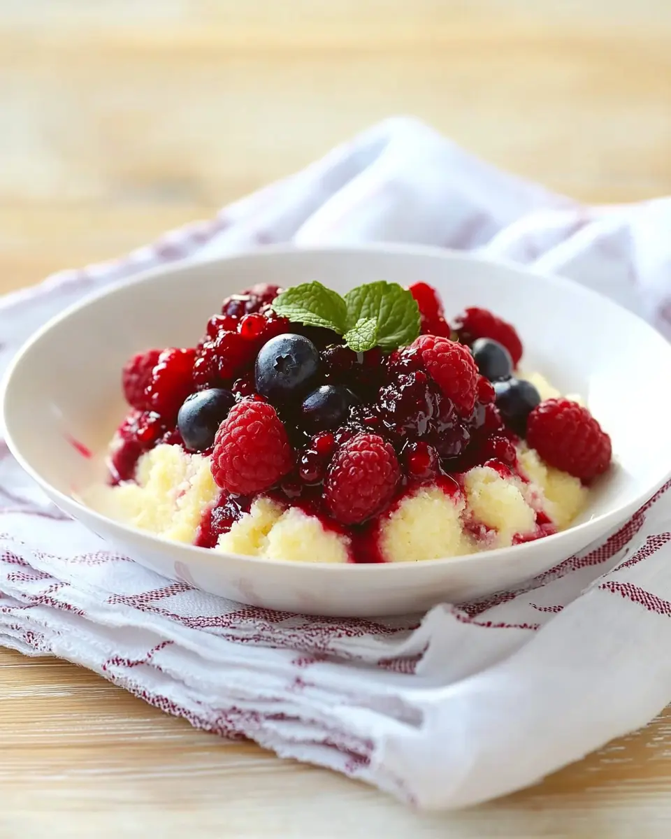 Grießbrei mit Beeren: The Best Creamy Comfort Food Treat