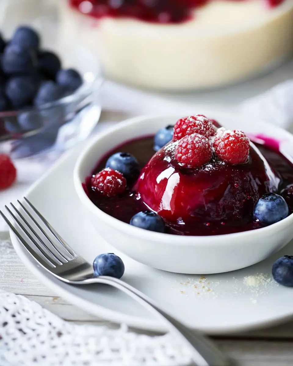 Rote Grütze mit Vanillesauce: Irresistibly Fruity Delight!