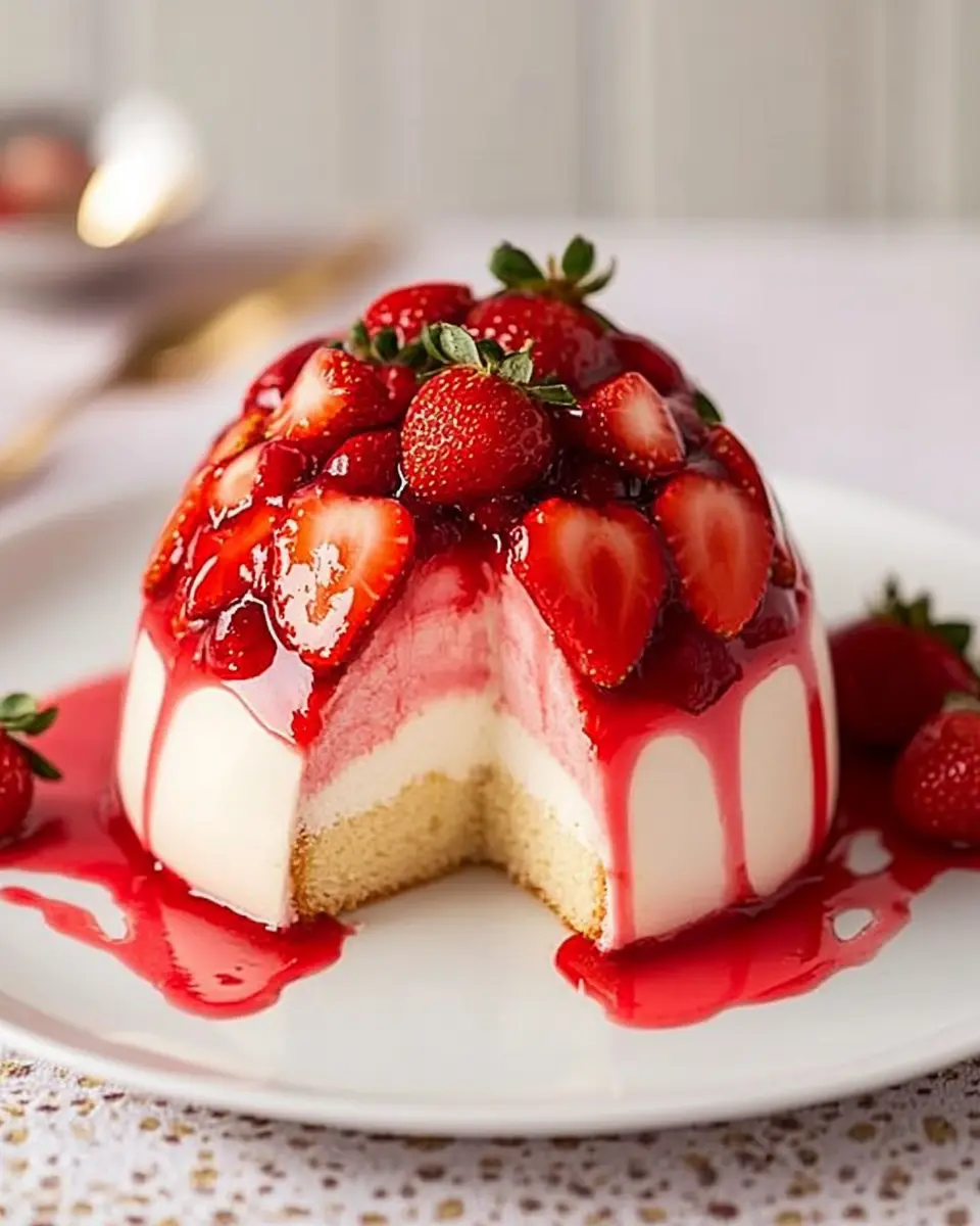 Erdbeer-Kuppeltorte: The Best Creamy Strawberry Delight