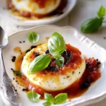 Gebackener Mozzarella auf Chutney First Image First Image