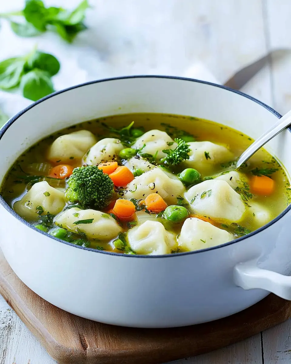 Frühlingssuppe mit Bärlauchklößchen: The Best Spring Delight