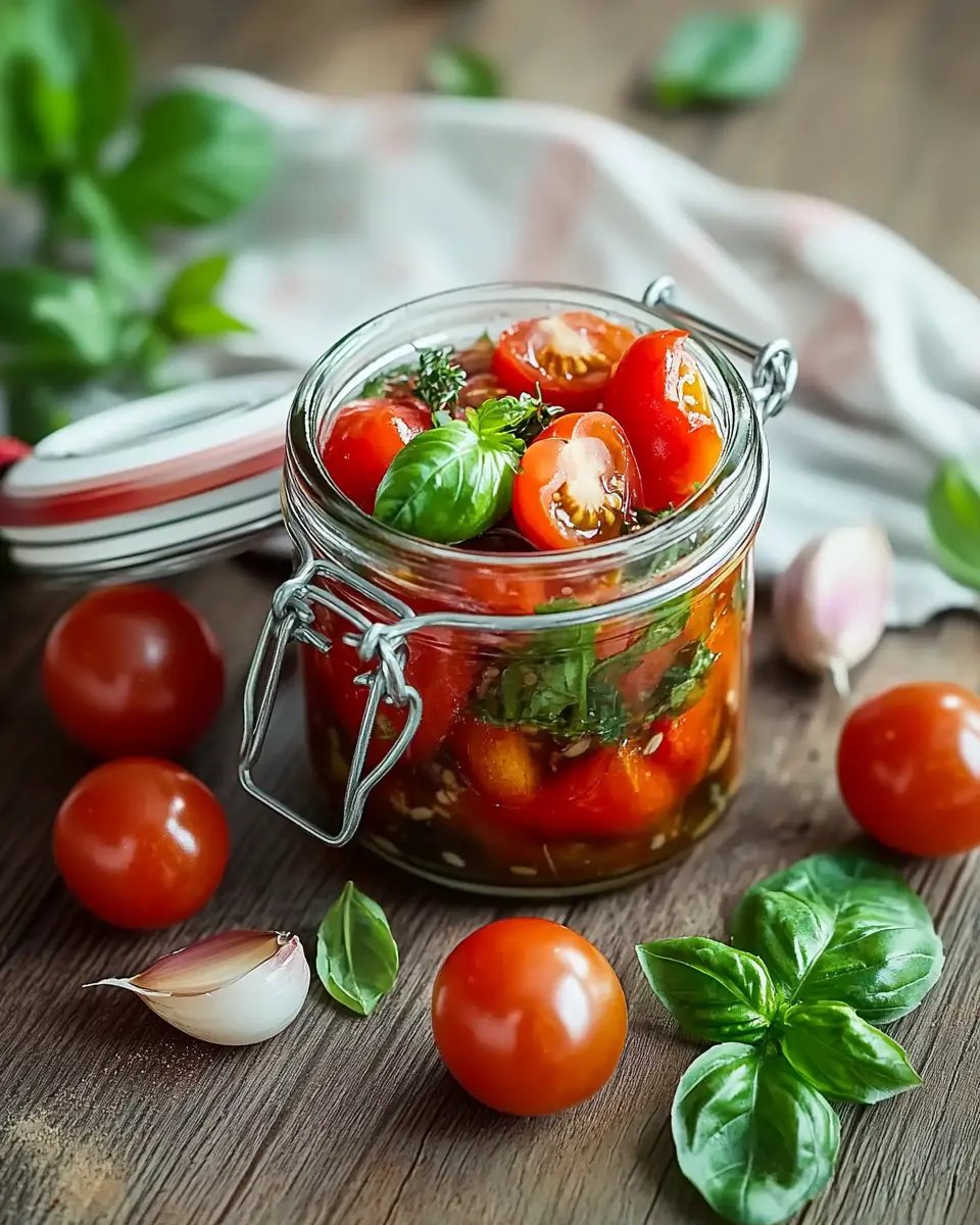 Eingelegte Tomaten: The Best Homemade Flavor Booster