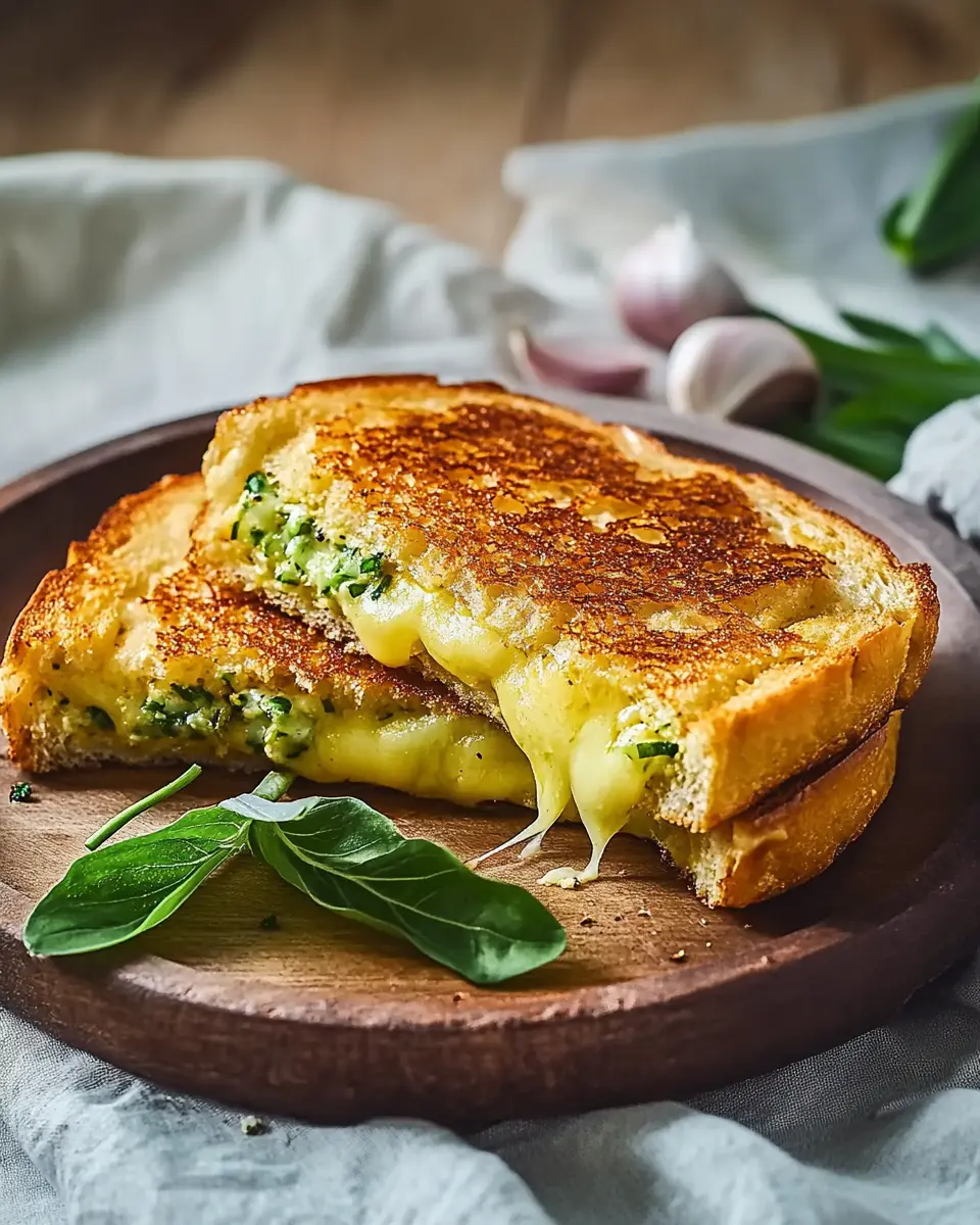 Gebackenes Bärlauch-Käsesandwich: Your New Favorite Indulgence