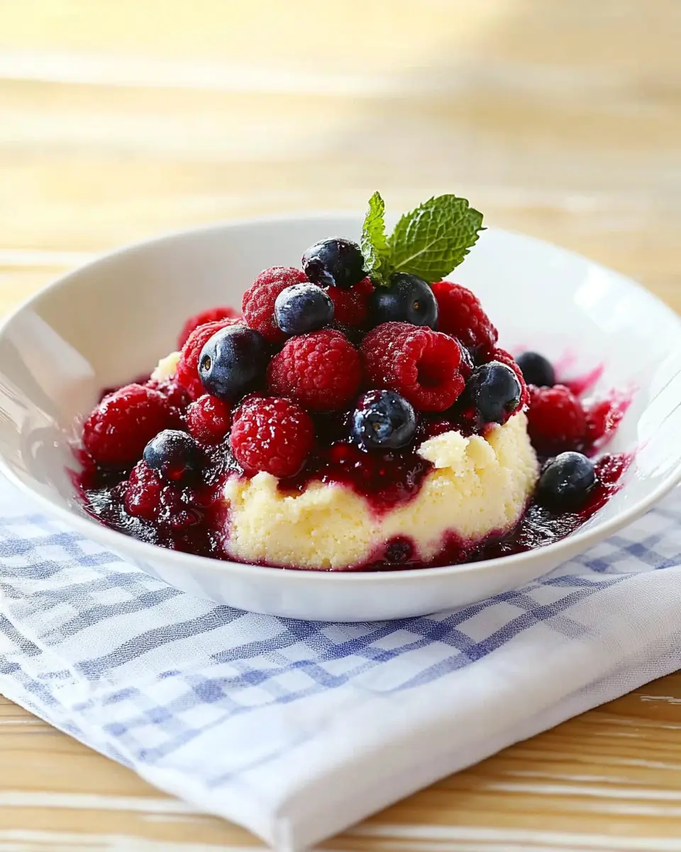 Grießbrei mit Beeren: The Best Creamy Comfort Food Treat