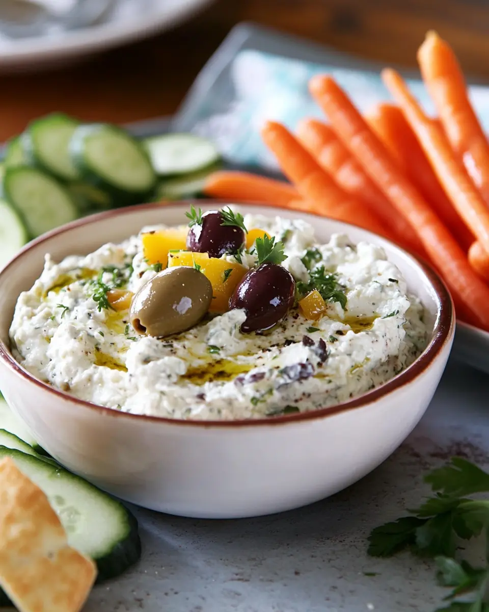 Feta-Oliven-Creme mit Paprika: Irresistibly Creamy Delight!