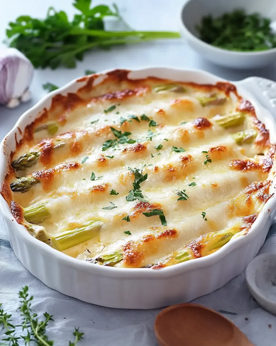 Weißer Spargelauflauf: Irresistibly Creamy and Full of Flavor