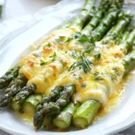 Grüner Ofen-Spargel - goldgelb überbacken und blitzschnell fertig First Image First Image