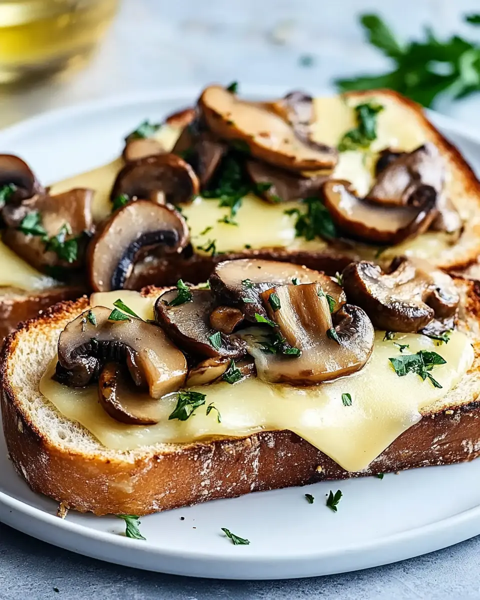 Champignon Käse Stulle: Irresistibly Cheesy Mushroom Delight