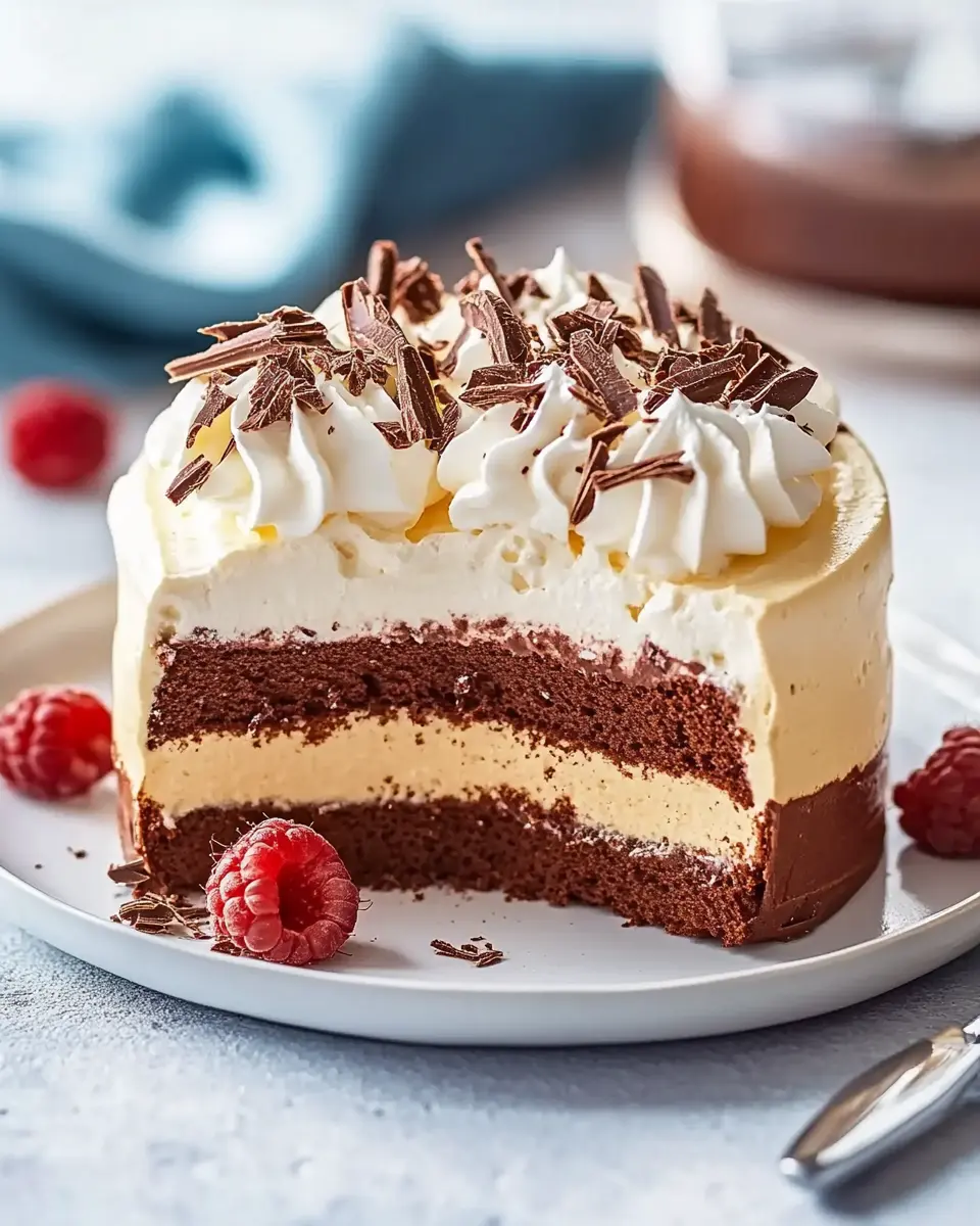 Doppeldecker-Törtchen mit Baiser & Schoko: Indulgent Bliss!