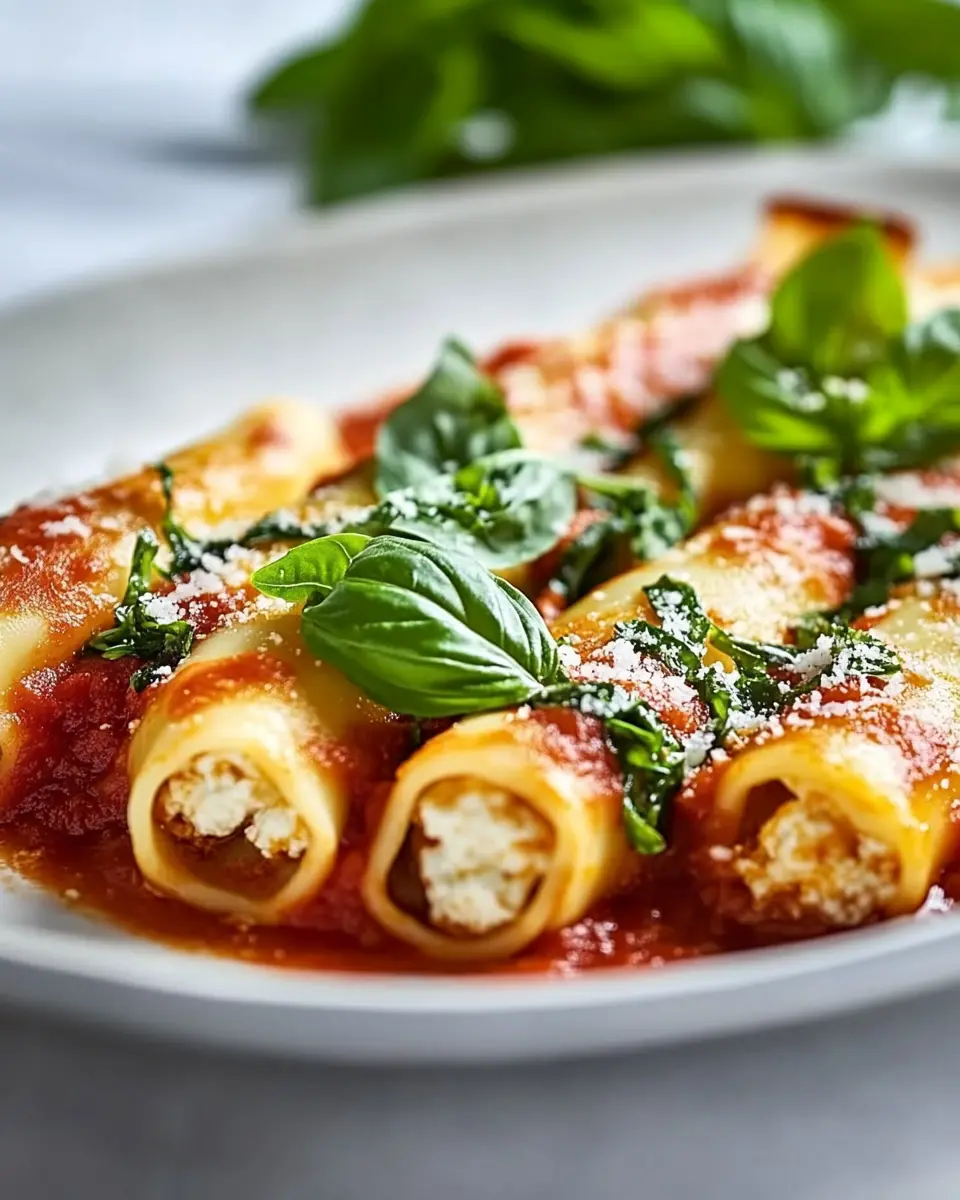 Zucchini Cannelloni: The Best Healthy Twist on Comfort Food
