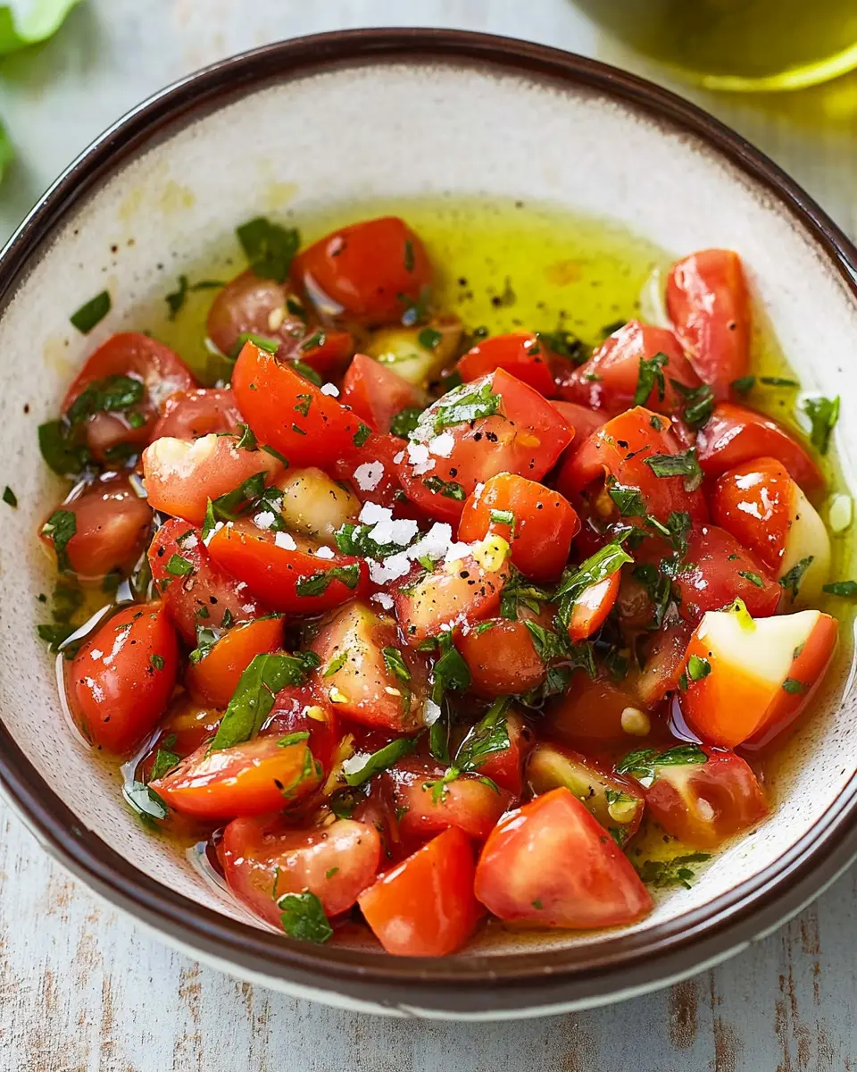 Tomaten-Vinaigrette: The Best Homemade Flavor Booster