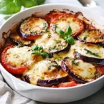 Tomaten-Auberginen-Auflauf mit Mozzarella First Image First Image