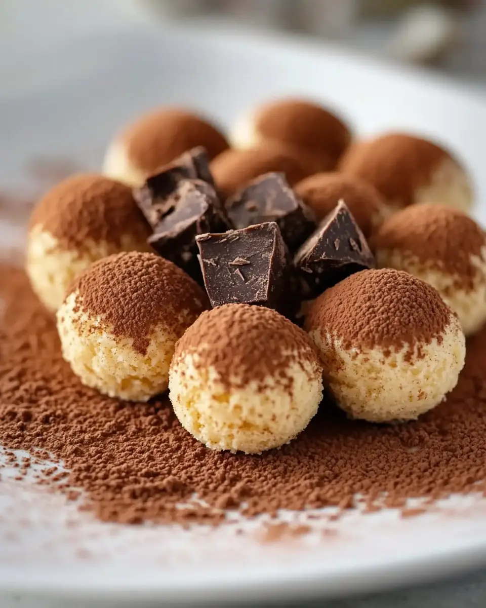 Tiramisu-Bällchen: Irresistibly Easy Joy in Every Bite