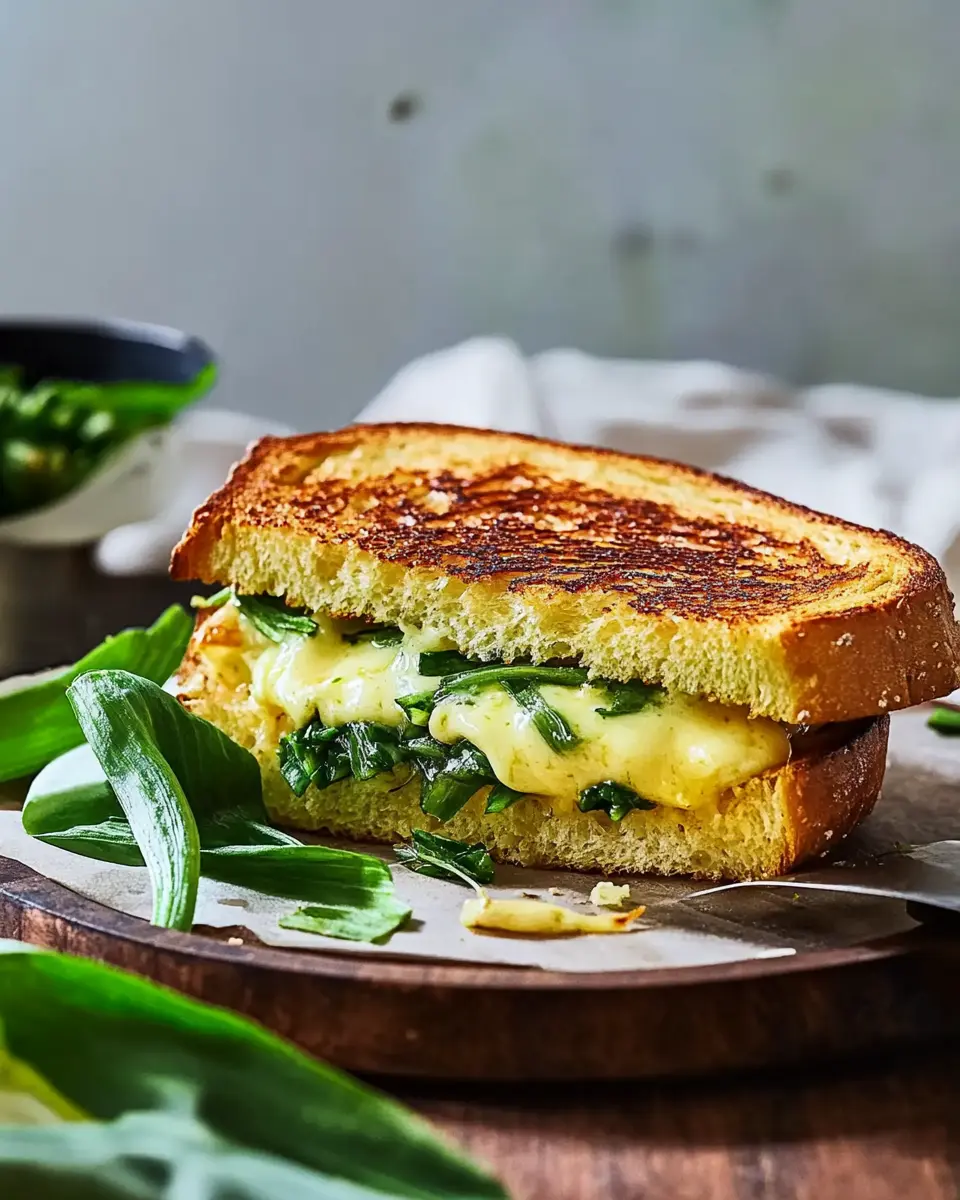 Gebackenes Bärlauch-Käsesandwich: Your New Favorite Indulgence