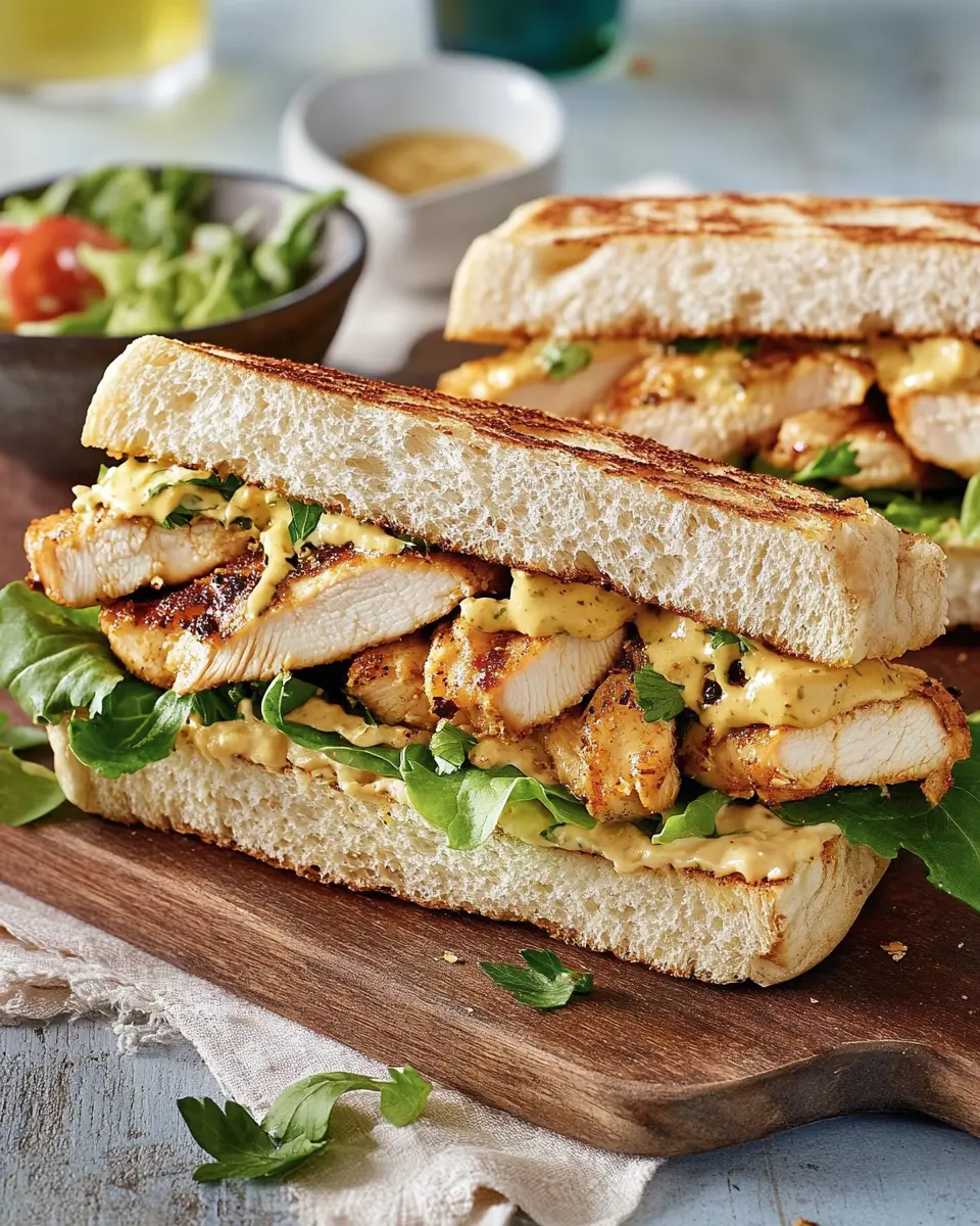 Geflügel-Sandwich
