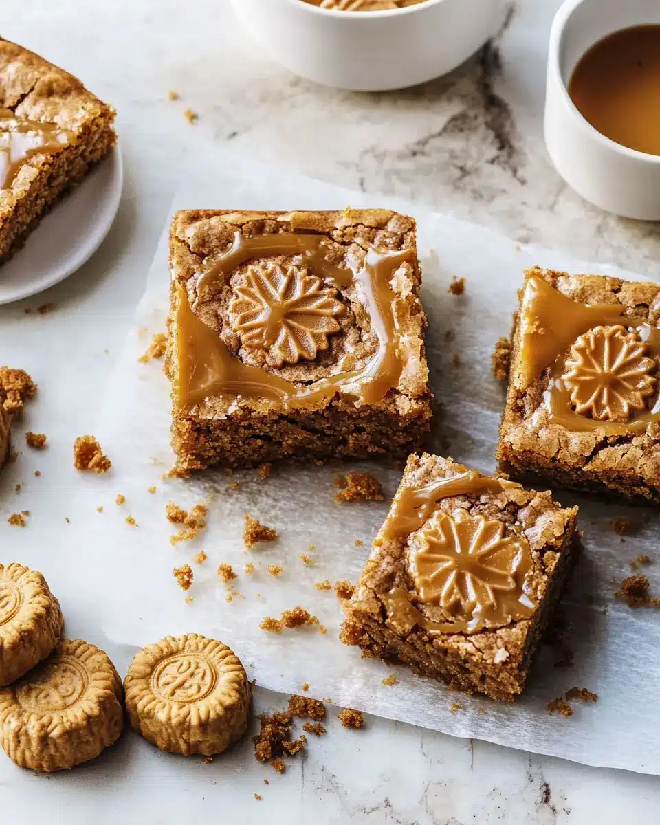 Lotus Blondies: Irresistibly Gooey and Oh-So-Delicious
