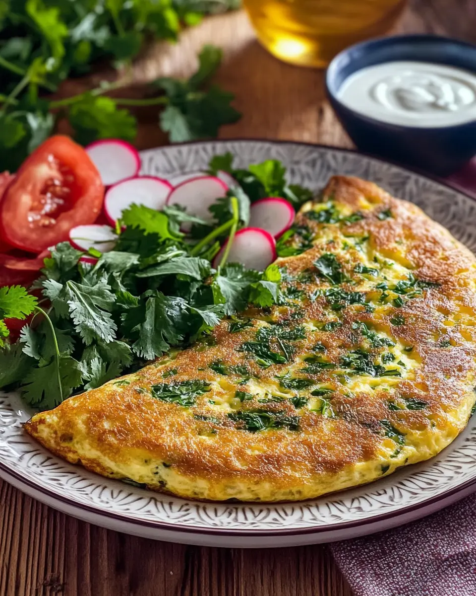 Kuku Sabzi – Persisches Kräuteromelette: Easy Herb-Packed Delight