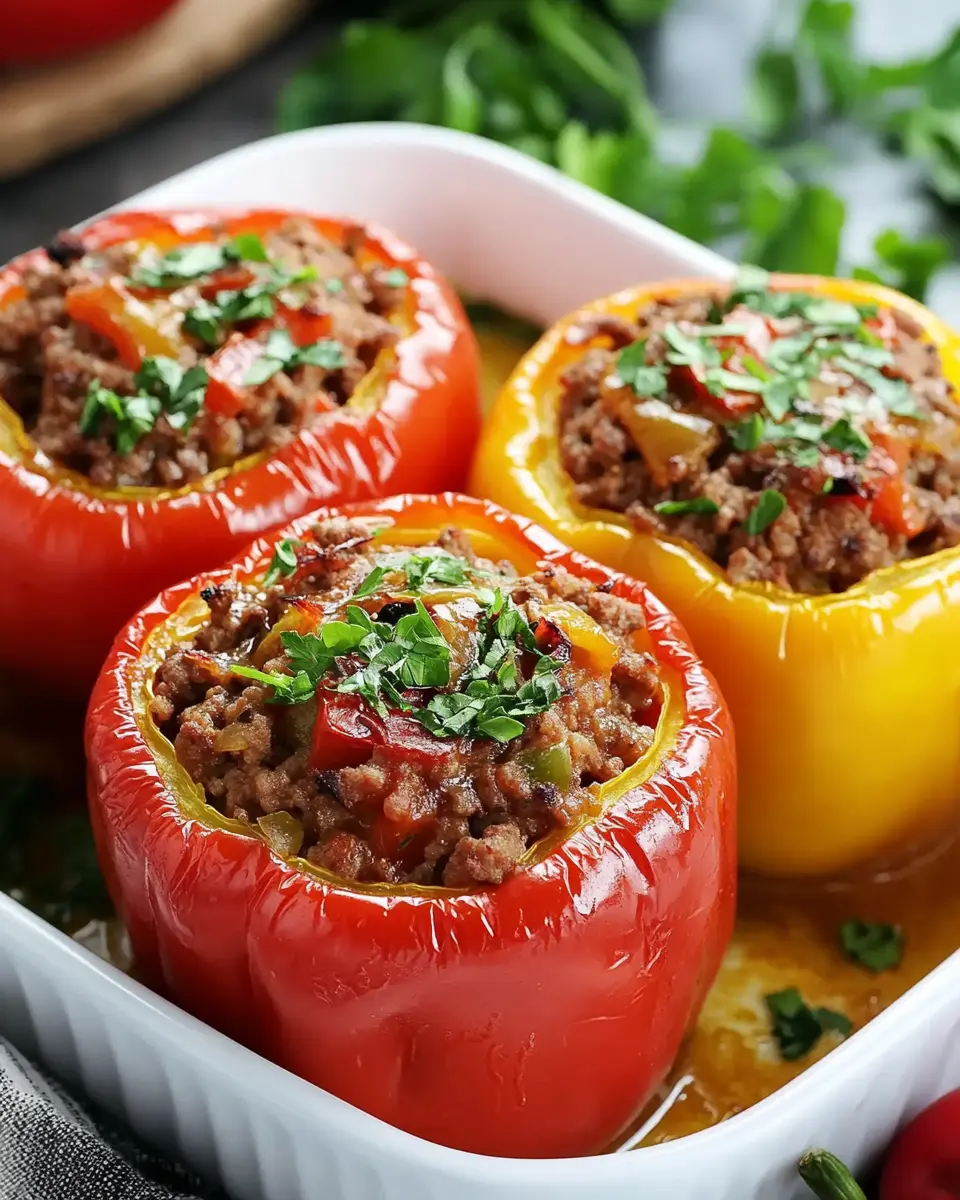 Gefüllte Paprika: Irresistibly Flavorful Stuffed Peppers