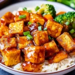 Knuspriger Ofentofu Süsssauer First Image First Image