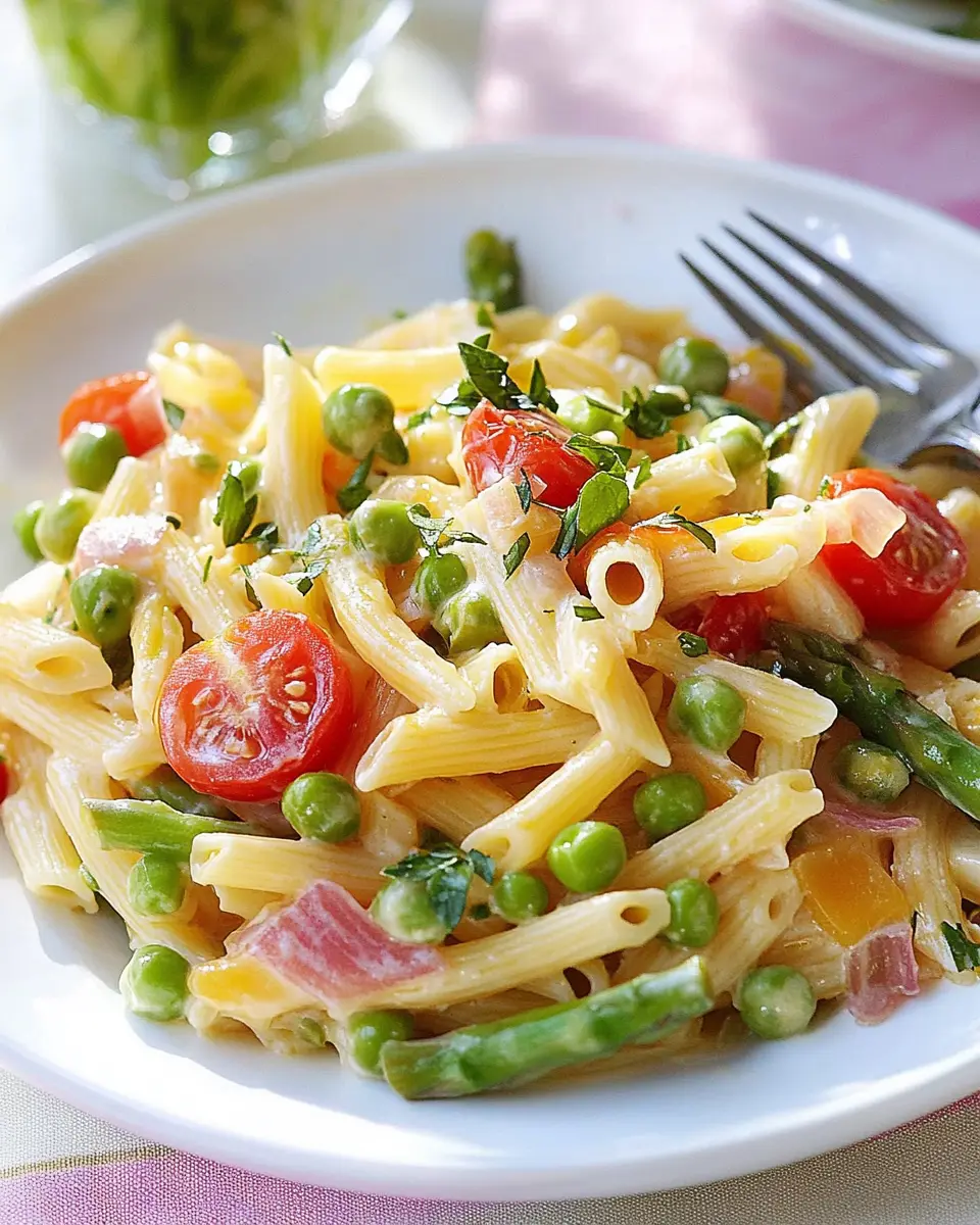 Frühlings-Pasta